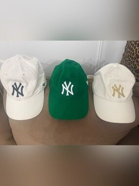 New Era 47 Snapback Yankees Logo Caps with Embroidery